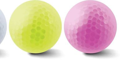 Image of Coloured Golf Balls